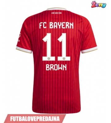 Lacne Ženy Futbalové dres Bayern Munich Nathaniel Brown #11 2026-27 Krátky Rukáv - Domáci